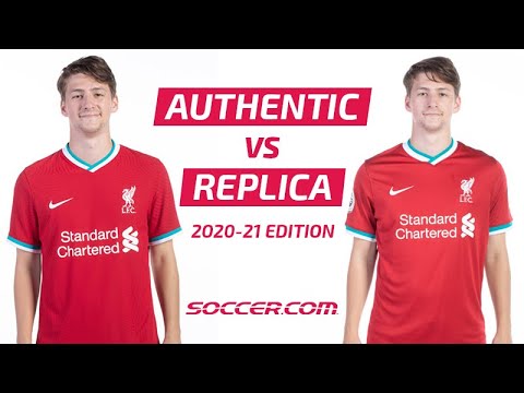 Authentic vs Replica Soccer Jerseys – Key Differences Explained | 2020-21 Edition