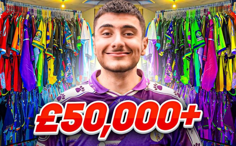 MY $50,000 FOOTBALL SHIRT COLLECTION!